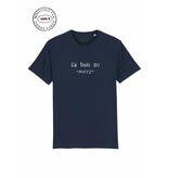 Ministerie van Unieke Zaken T-shirt  'Ik ben zo -sorry-' donkerblauw