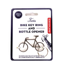 kikkerland Bike key ring & bottle opener