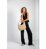 Chabo Ruime 'duffel' schoudertas - Donna Hobo - cream