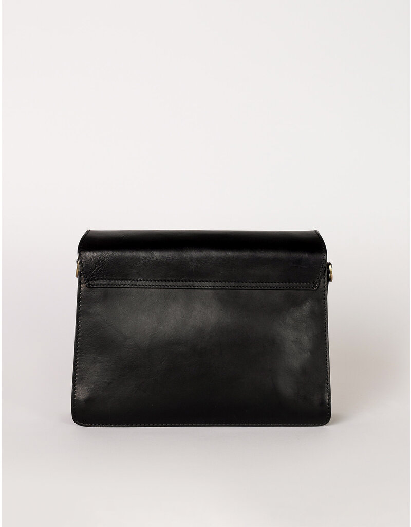 O MY BAG Harper Black Classic Leather