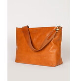 O MY BAG Olivia Cognac Stromboli Leather