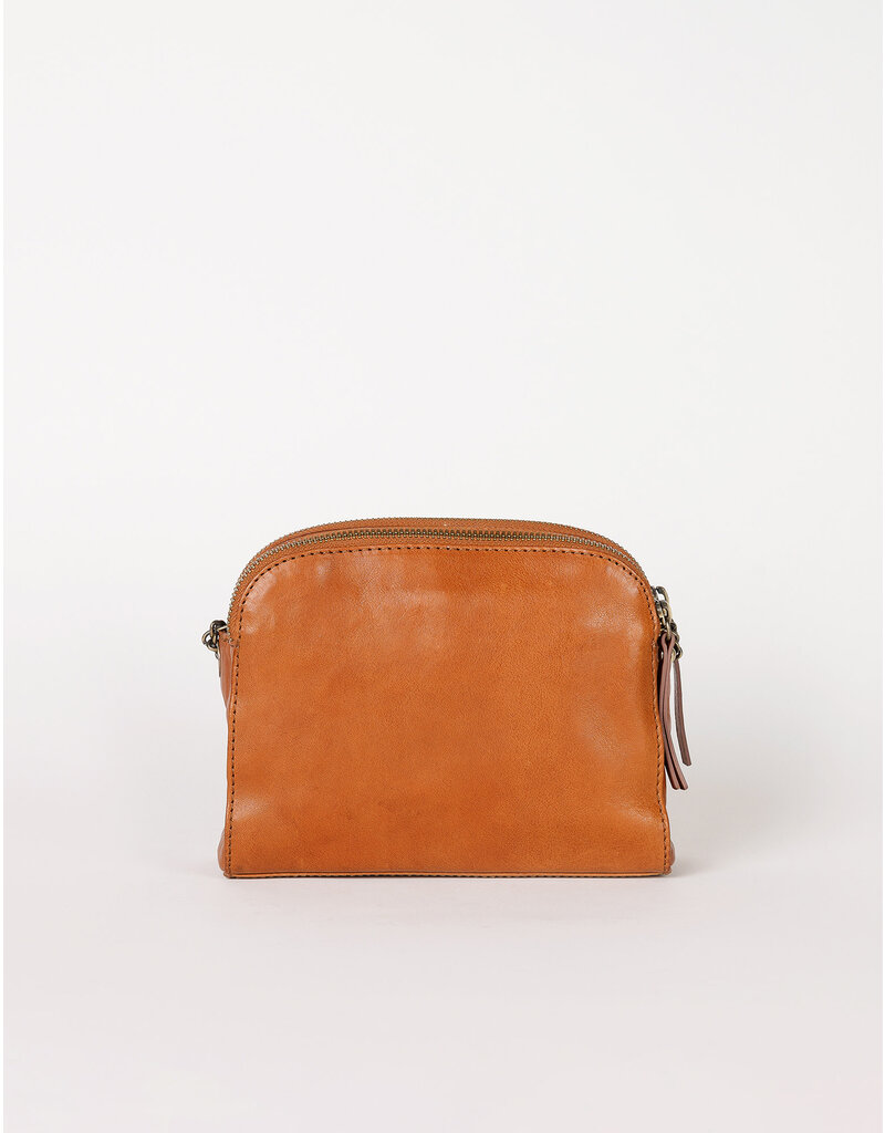 O MY BAG Emily Cognac Stromboli Leather - Full Leather Strap