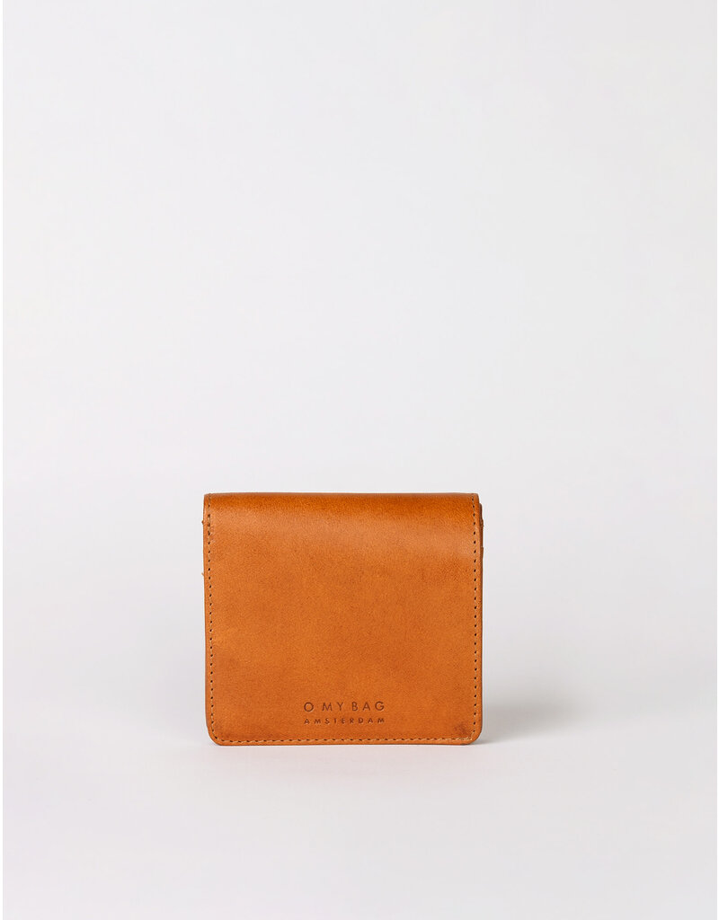 O MY BAG Alex Fold-over Wallet Cognac Classic Leather