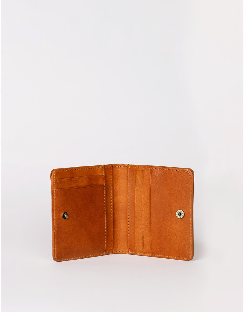 O MY BAG Alex Fold-over Wallet Cognac Classic Leather