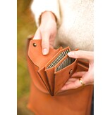 O MY BAG Harmonica Wallet Cognac Classic Leather