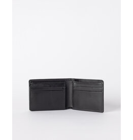 O MY BAG Joshua's Wallet Black Classic Leather