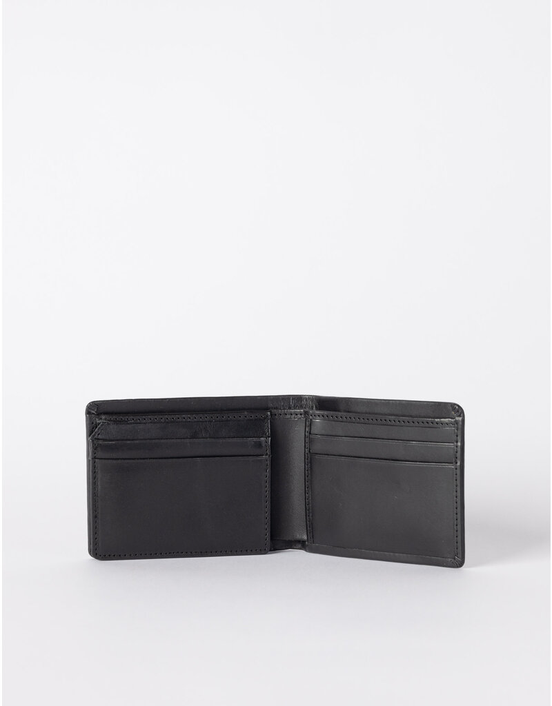 O MY BAG Joshua's Wallet Black Classic Leather