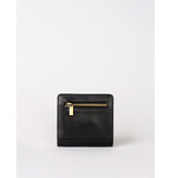 O MY BAG Alex Fold Over Wallet Black Classic Leather