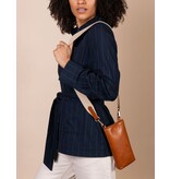 O MY BAG Charlie Phone Bag - Cognac Classic Leather