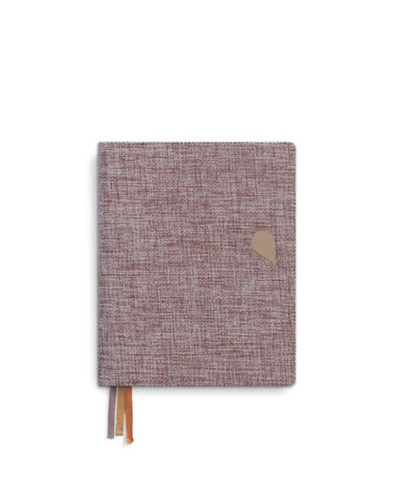 Tinne+Mia Tinne+Mia - Notebook A6+ linen • Rose dust