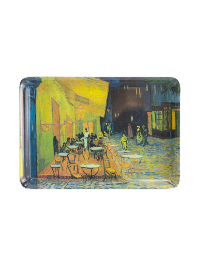 Lanzfeld Dienblad 'Caféterras - van Gogh' (21x14cm)