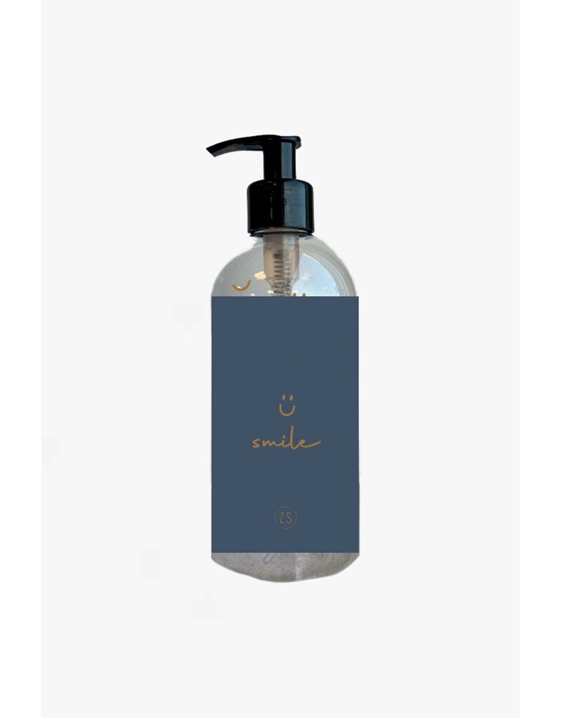 Zusss Handzeep 'Smile' - blauw - 500 ml