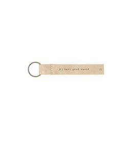 Zusss Sleutelhanger 'Jij bent goud waard' - goud