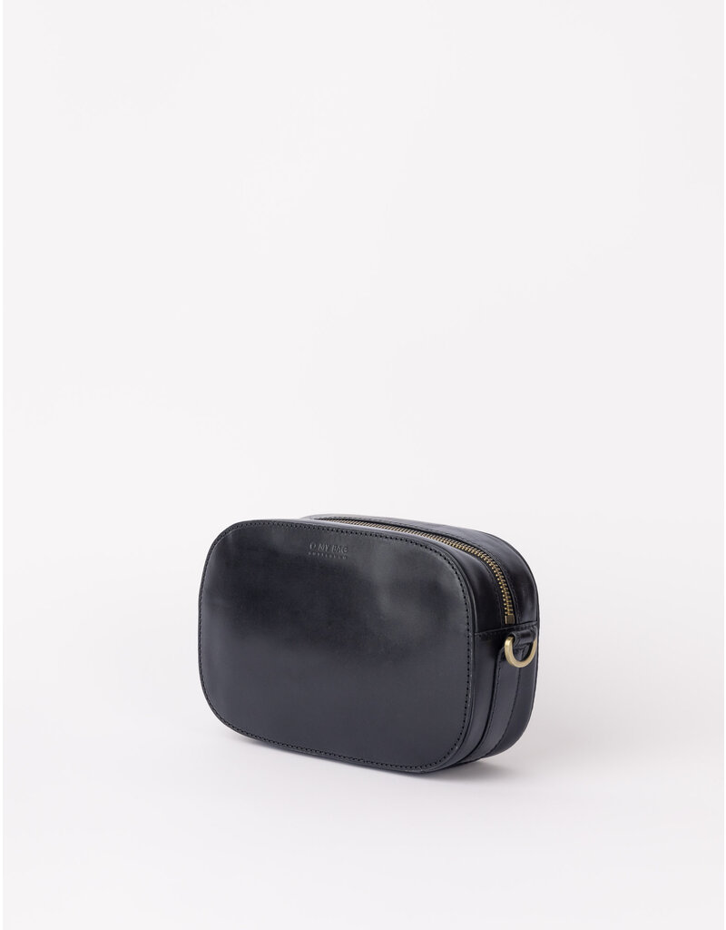O MY BAG Maya - Black classic leather