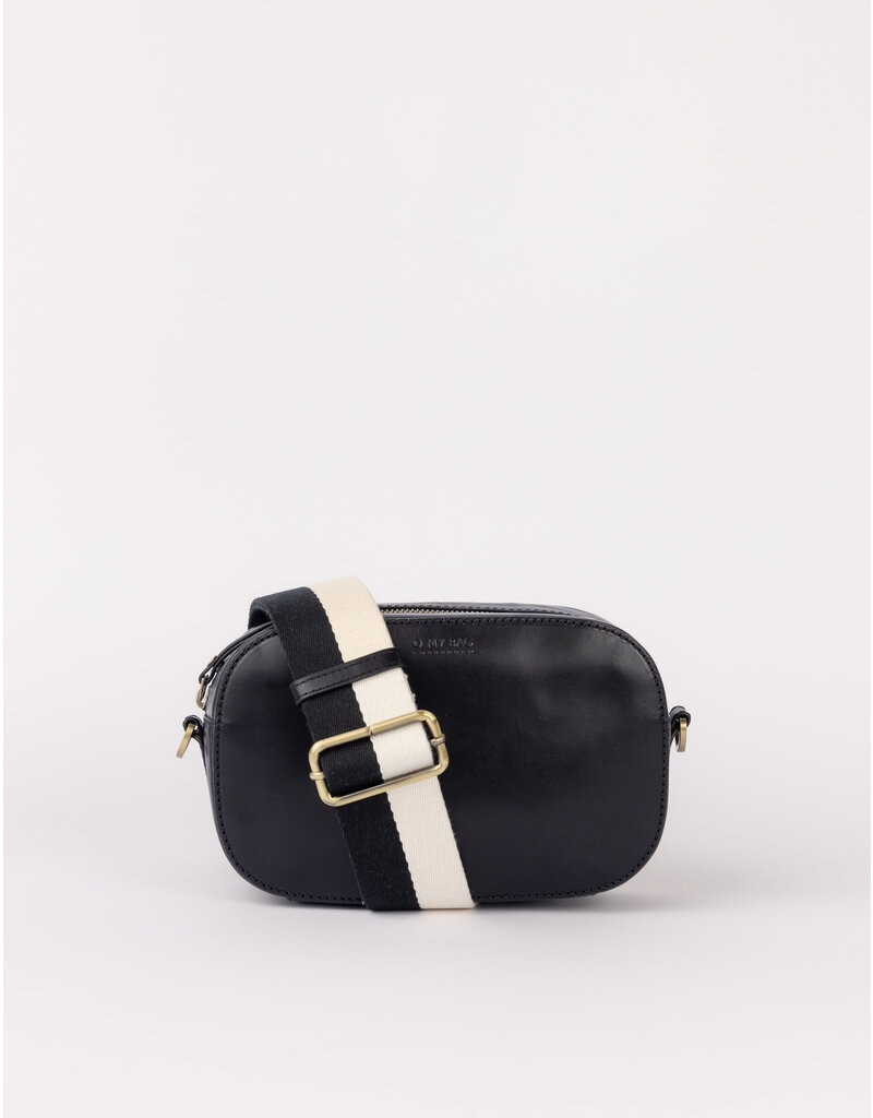 O MY BAG Maya - Black classic leather
