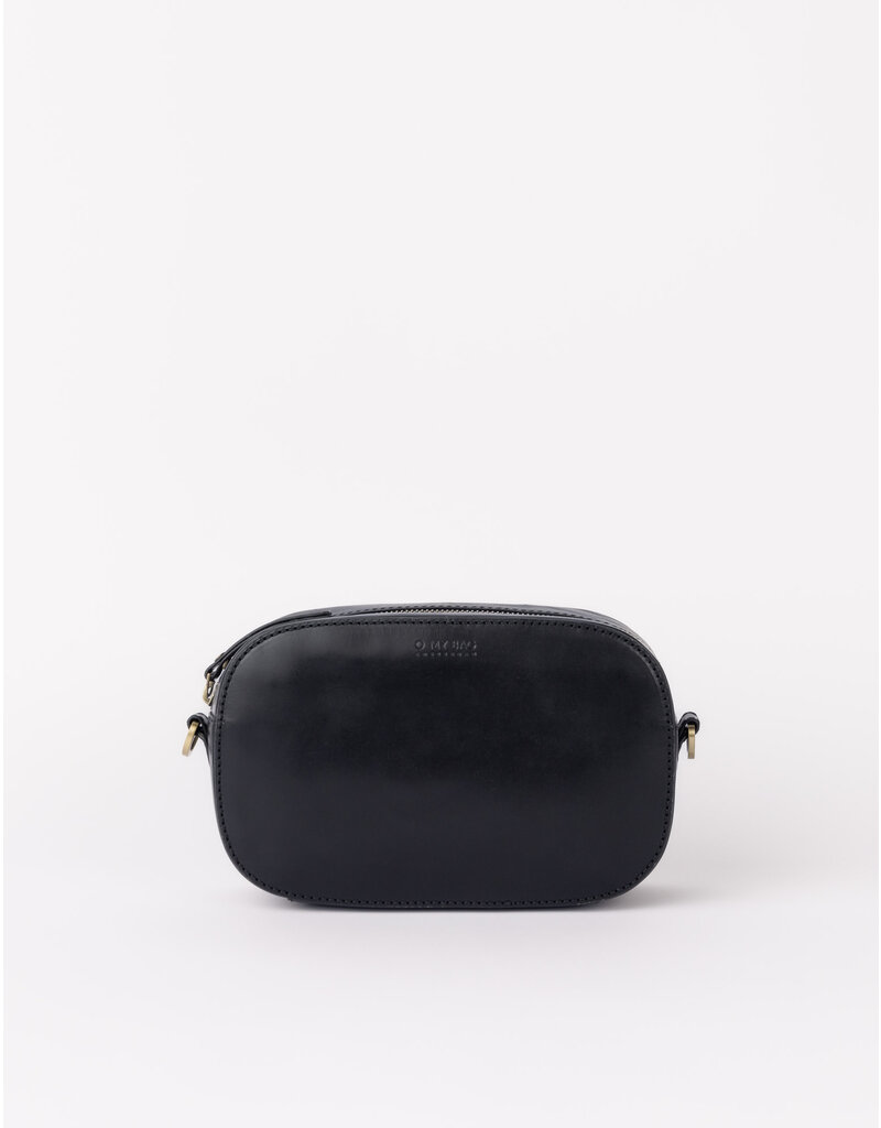 O MY BAG Maya - Black classic leather