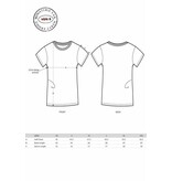 Ministerie van Unieke Zaken T-shirt dames 'Sjoeke' - vintage white