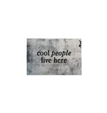 Mad about mats Mat 'Bettie' -Scraper 50 x 75cm  'Cool people live here'