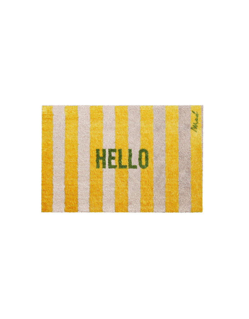 Mad about mats Mat 'Delia' - Touch - 50 x 75 cm 'Hello' - striped