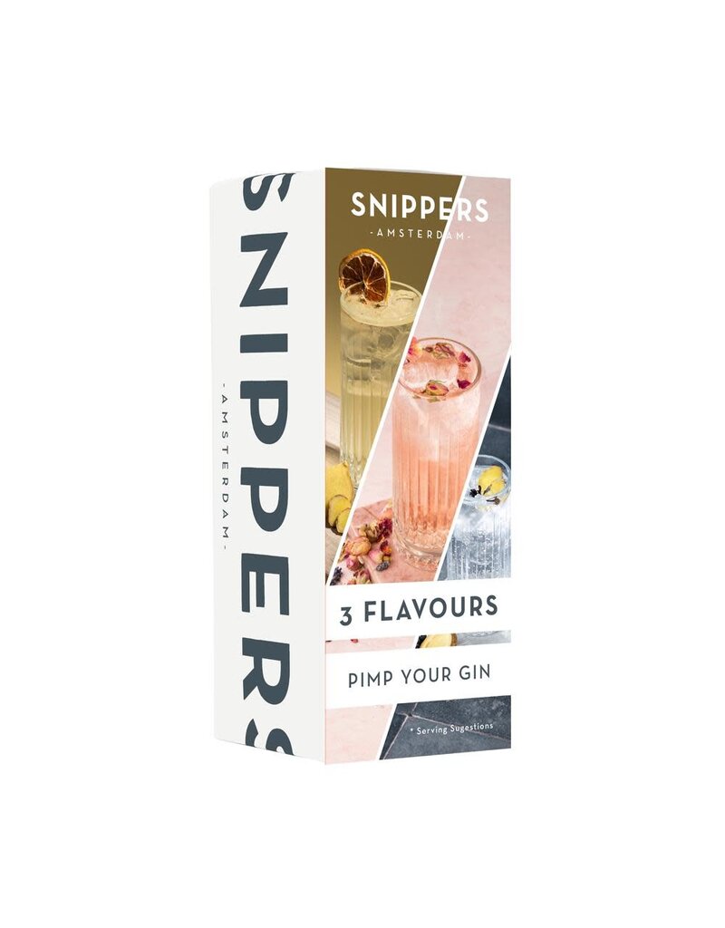 Pineut Snippers 'Pimp your gin' - Lemon Gin, Spiced Gin en Pink Gin