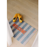 Mad about mats Mat - 'DORA' - Scraper 50 x 75 cm  - 'Welcome'- striped