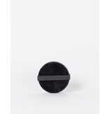 O MY BAG Set van 4 coasters -Black Soft Grain Leather / onderleggers