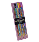 Set van 6 potloden - Impressionists