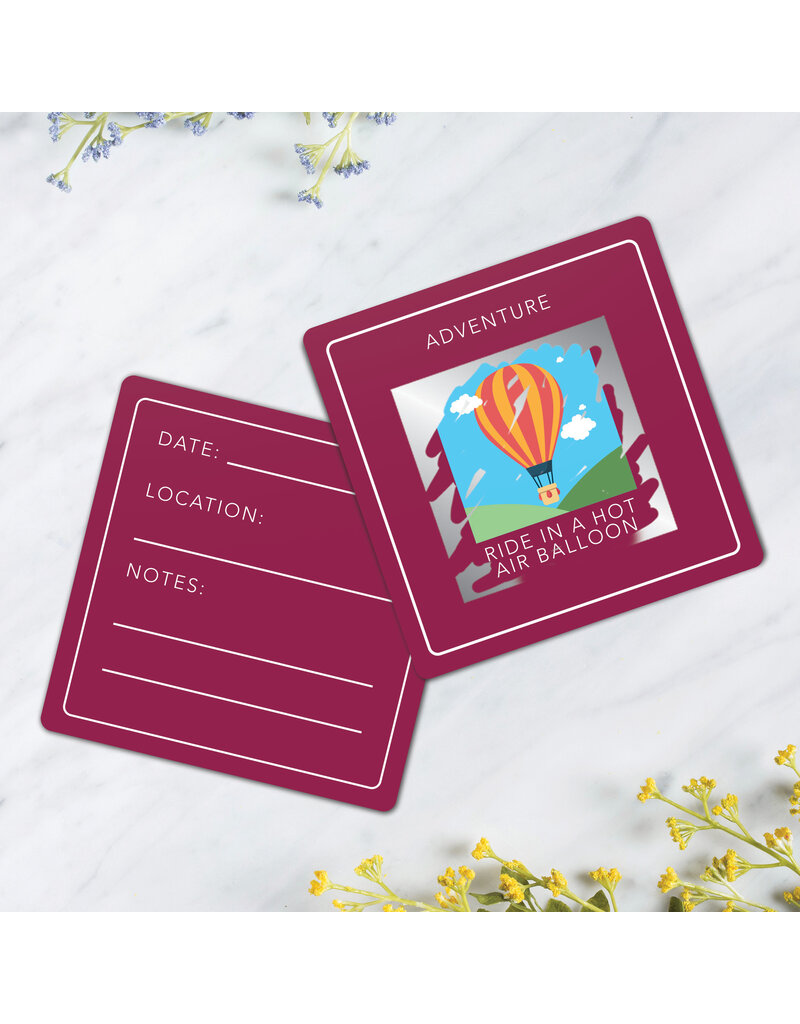 Gift Republic Bucket list scratch cards -  Things to do before you're 50