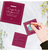 Gift Republic Bucket list scratch cards -  Things to do before you're 50