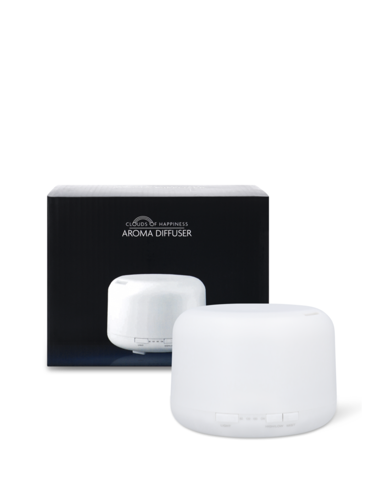 Clouds of Happiness Aroma Diffuser wit - 500ml