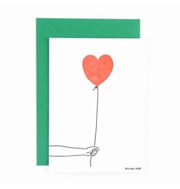 STUDIOFLASH Kaart ‘Heart balloon'