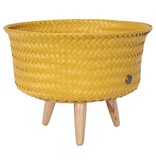 Handed by Basket Up - Low  - mustard