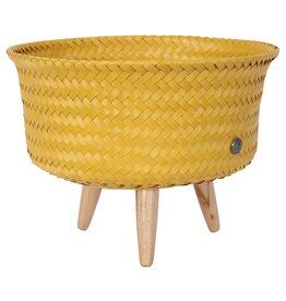 Handed by Basket Up - Low  - mustard