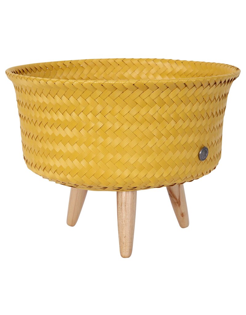 Handed by Basket Up - Low  - mustard
