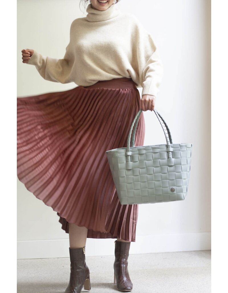 Handed by Paris Shopper - Sage green