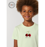 Ministerie van Unieke Zaken T-shirt  'mét pit' - stem green