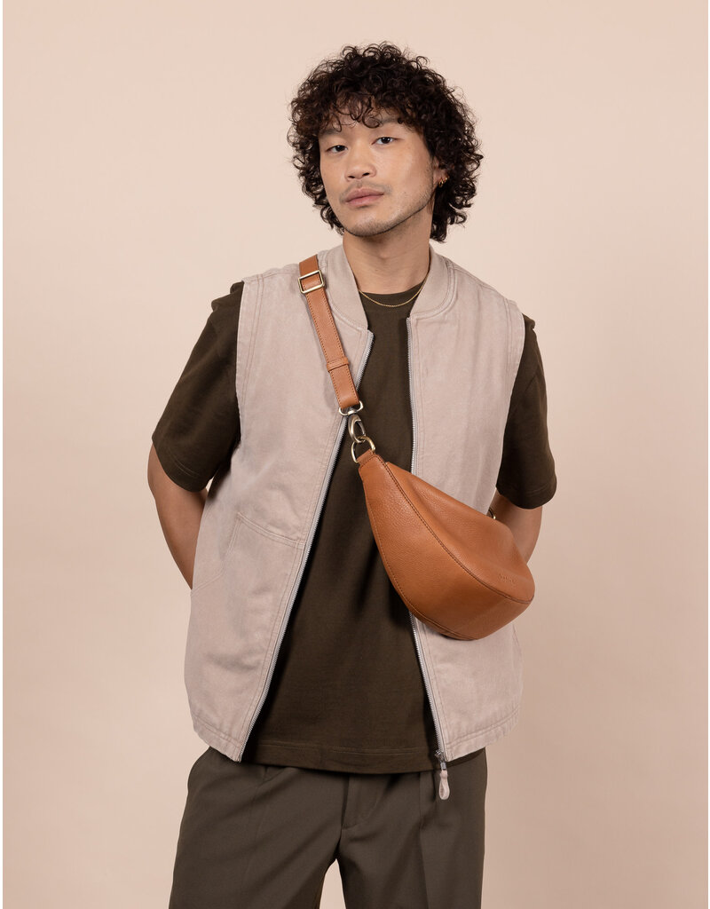 O MY BAG Leo  Wild Oak Soft Grain Leather