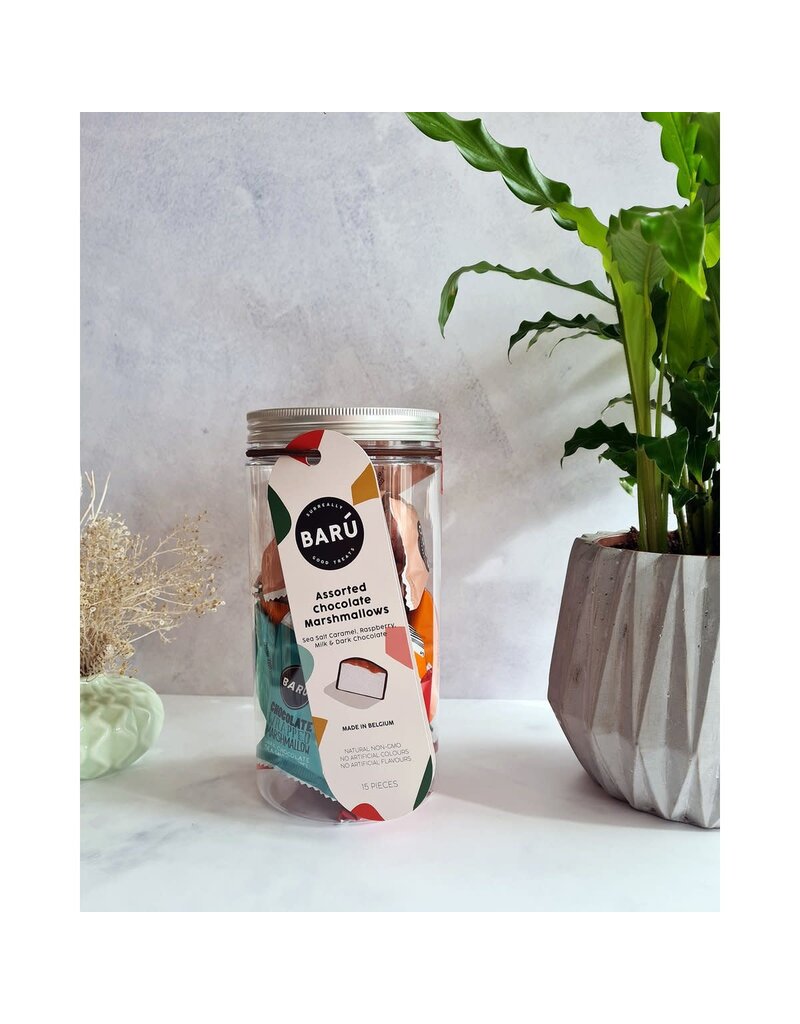 Baru Assortiment Chocolate Marshmallows in geschenkverpakking 208g/15stuks