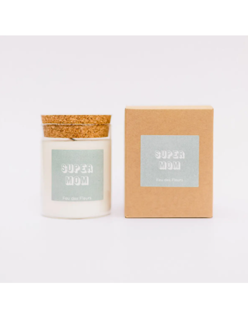 Feu des Fleurs Geurkaars in glas 'Supermom' - 320g