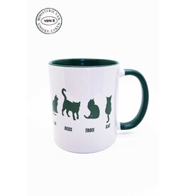 Ministerie van Unieke Zaken Mok 'Un deux trois kat'