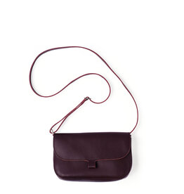 KEECIE Handtas - Wild swan - aubergine