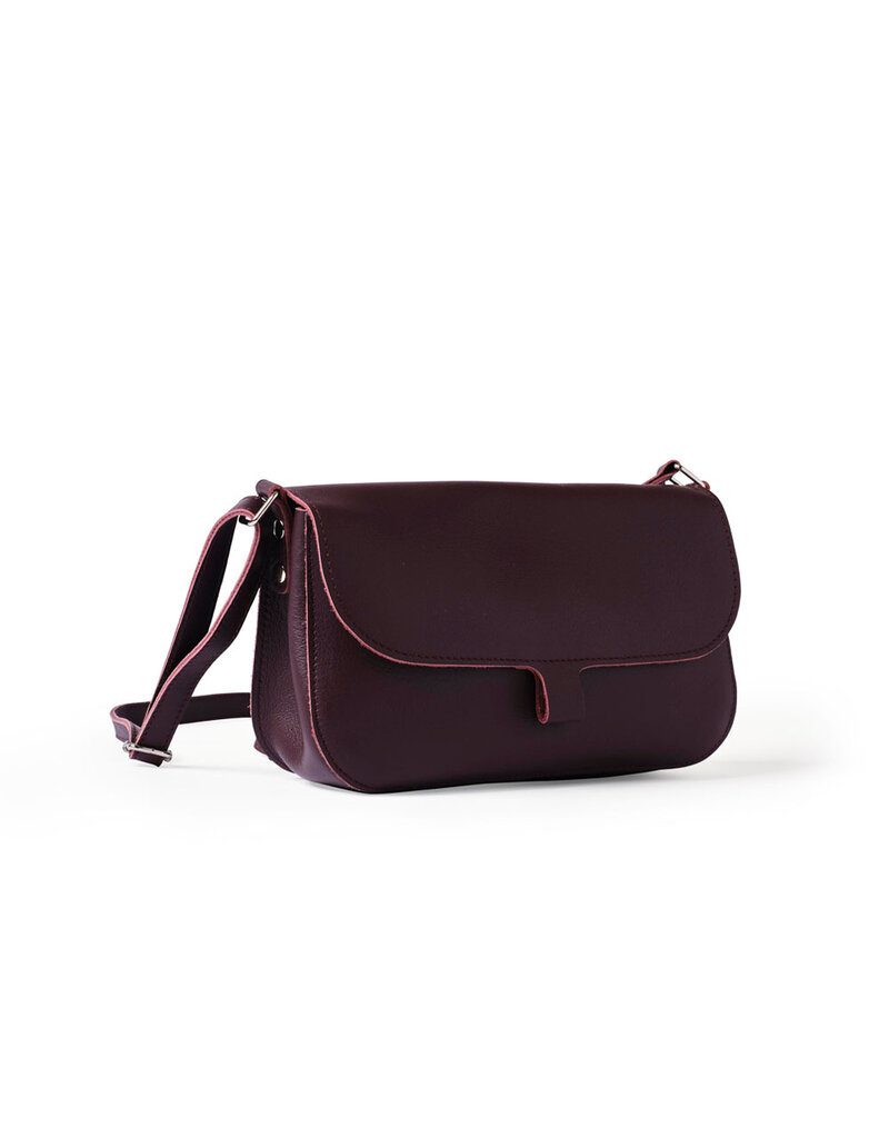 KEECIE Handtas - Wild swan - aubergine