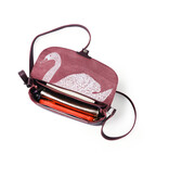 KEECIE Handtas - Wild swan - aubergine