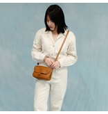 KEECIE Handtas - Wild swan - cognac used look