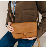 KEECIE Handtas - Wild swan - cognac used look