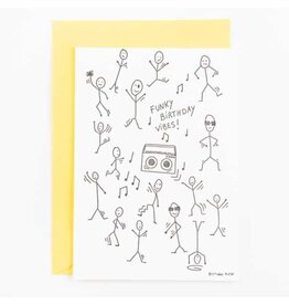 STUDIOFLASH Kaart ‘Funky birthday vibes!'