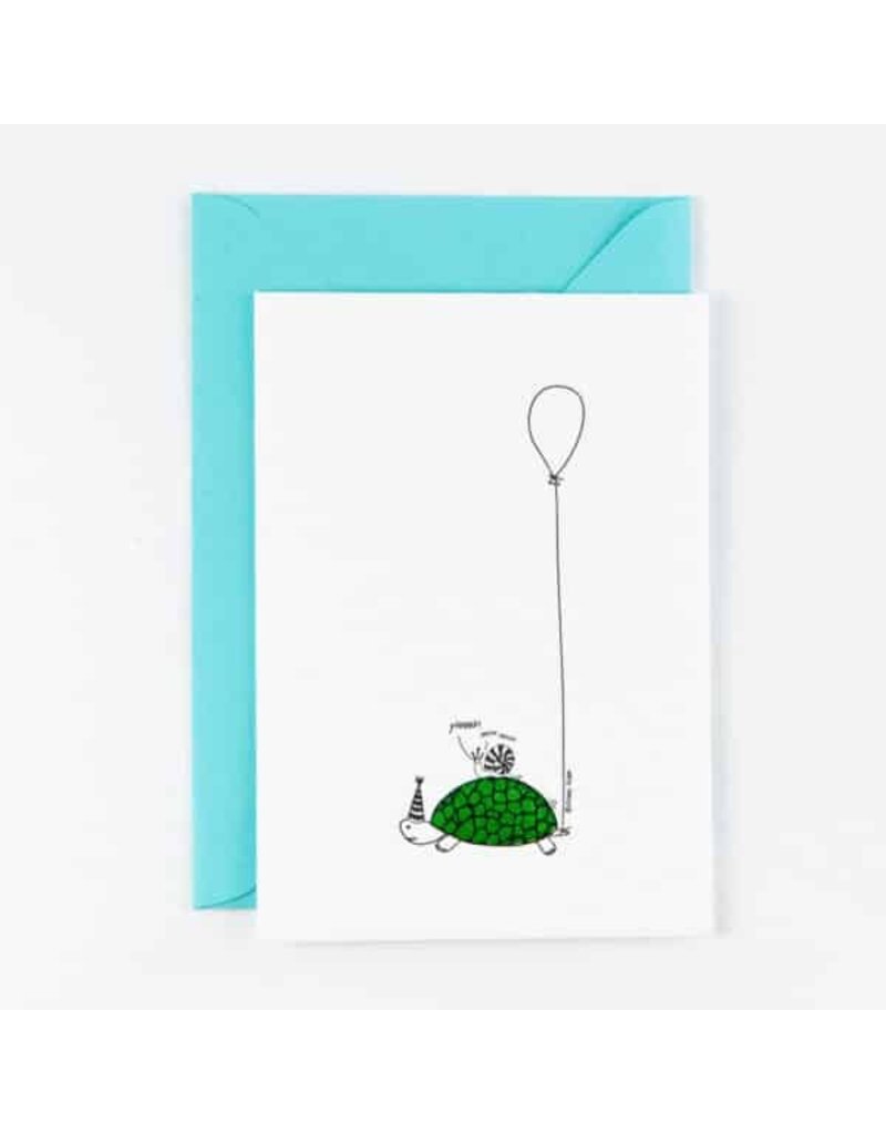 STUDIOFLASH Kaart 'Yihaaa! Faster faster"