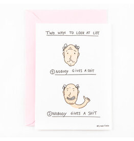 STUDIOFLASH Kaart 'Two ways to look at life...'