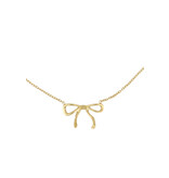 Zusss Ketting met strik goud