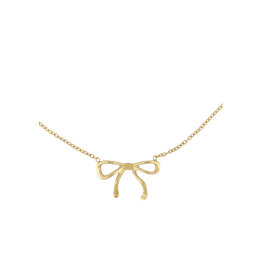Zusss Ketting met strik goud